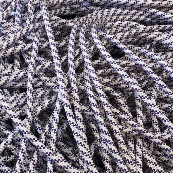 COUSIN TRESTEC TRKS Static 11mm x 29m White sheath with Purple tracer