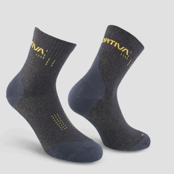 LA SPORTIVA Sprint Trail Sock Black/Yellow medium